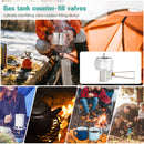 Copper American Gas Tank Filling Valve Gas Tank Transfer Valve Camping Supplies