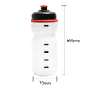 550ml Mountain Bike Water Drinking Bottle Outdoor Sport Kettle Cup (Red)