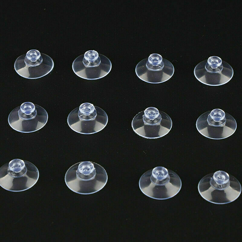 10X 30mm Perforated Suction Cups Cap Suckers Aquarium Hanger Pad Tank T4K6 T9J1