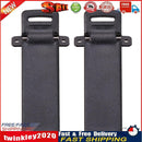 2Pcs Walkie Talkie Spare Back Belt Clip for Baofeng 2-way Radio UV5R Newly