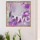 5D DIY Full Drill Diamond Painting Cross Stitch Mosaic Craft Kits (Love03) Newly