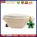 Straw Chest Packs Fanny Belt Bags Fashion Summer Messenger Crossbody Bag Pouch