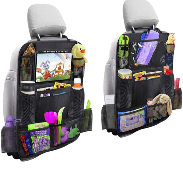 Multi-Funcion Storage Bag Car Hanging Anti-Kick Back Rear Seat Storage Bag