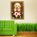 DIY 5D Diamond Embroidery Dog Painting Cross Stitch Craft Home Decor Newly