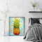 Abstract Pineapple Oil Paint By Numbers Kits DIY Handpainted on Canvas Wall Art