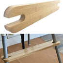 Baby Feeding Seat Foot Rest Adjustable Height Safe Foot Pedal with Rubber Ring