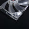 LED Light CPU Cooling Fan Computer PC Clear Case Quad 12CM Heatsink Red