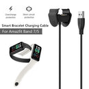30cm/100cm USB Charger Cable Replacement Parts Charger Clip for Amazfit Band 7 5