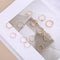 Elegant Bohemian Opal Rings Set Knuckle Midi Crown Finger Rings Moon Star