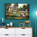 Diamond Embroidery Picture Kit House Garden Mosaic DIY Bead Art for Wall Gift