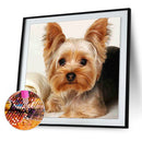 5D DIYDog Full Square Drill Mosaic Diamond Painting Animal Picture Rhinestone