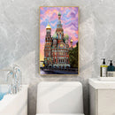 Ancient Castle Oil Paint By Numbers Kits DIY Handpainted on Canvas Wall Art