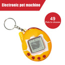 Electronic Pet Game Console 90S Virtual E-pet Interactive Toys (Yellow) Newly