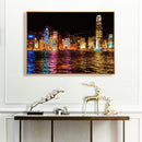 Riverside Night 50x40cm Oil Paint By Numbers Picture DIY SXD216026