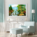 Full Round Drill Diamond Painting Kit Landscape Scenery Rhinestone Drawing