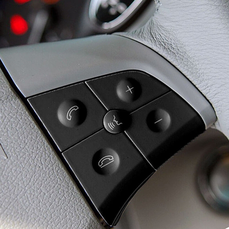 5 Keys Car Steering Wheel Switch for Benz ML/GL-Class W164 (Right Black)