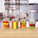 Wide Mouth Mason Jar Fermentation Lid Household Premium Pickle Bottle (A)