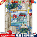 Diamond Painting 5D DIY Crab Scenery Full Round Drill Rhinestone Picture
