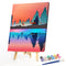 Hand Painted Digital Oil Art Picture DIY Scenery Frameless Paint By Numbers K