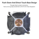 LANSHUO 9cm PC CPU Cooling Fan PWM Radiator for Intel LGA 115X/1200/1356/1366