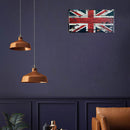 Home Weatherproof Retro Chic English Flag Sign Iron Painting Wall Art Drawing