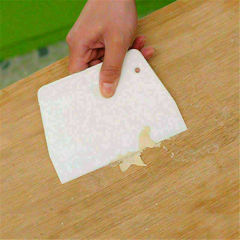 Plastic Scraper dDough Bread Cake Flour Decor White V8Z2 Pastry Y5U9 Baking I5M7