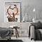DIY Hand Painted Paint By Numbers Oil Canvas Pictures Love Birds Kit Room Decor