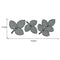 1x Metal Cutting Dies Rose Leaves Cutting Dies Stencil Cards Album X9I7