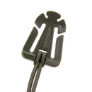 2PCS/LOTmolle Backpack Carabiner EDC Tool Elastic Rope Strap Buckle