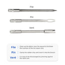 Bicycle Tire Repair Tools Rubber Strip MTB Bike Tyre Maintain Kits (Black) Newly