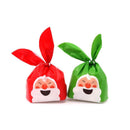Claus Gifts Box Candy Treat Bag Biscuit Bags Merry Christmas Xmas Candy Bags