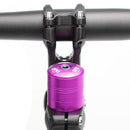 OUO MTB Mountain Bike Headset Bowl Cover Ultralight Stem Top Caps (Purple) Newly
