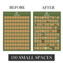 Scratch Off Poster - Bucket List Scratch Poster - 100 Date / Dishes / Movies