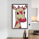 #A 14CT Partial Cross Stitch Animal Stamped DIY Embroidery Cotton Thread Needl