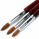 Handle Flower Drawing Pen Acrylic Nail Art Brush Sable Hair Nail Painting Brush