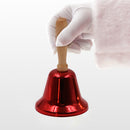 Christmas Hand Bell Santa Claus Jingle Bells Wedding Party Decor (Red) Newly