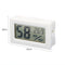 Mini Digital LCD Temperature Humidity Meter Thermometer Hygrometer (White)