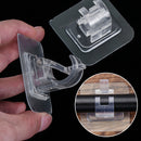 Organizer Door Hanger Curtain Rod Hook Rod Hanging Clip Storage Rack