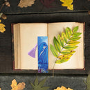 DIY Special Shape Diamond Painting Leather Bookmark Tassel Dolphin Book Logos