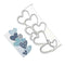 Heart Border Edge Frame Metal Stencil DIY Scrapbook Craft Cards Album M2G8