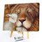 Lamb and Lion Oil Paint By Numbers Kit DIY Acrylic Painting Wall Picture Cr