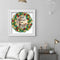 5D DIY Diamond Painted Christmas wreath Partial Special Rhinestone Set