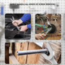 Long Handle Serrated V Groove Wrench Double Head Open End Repair Spanner Newly