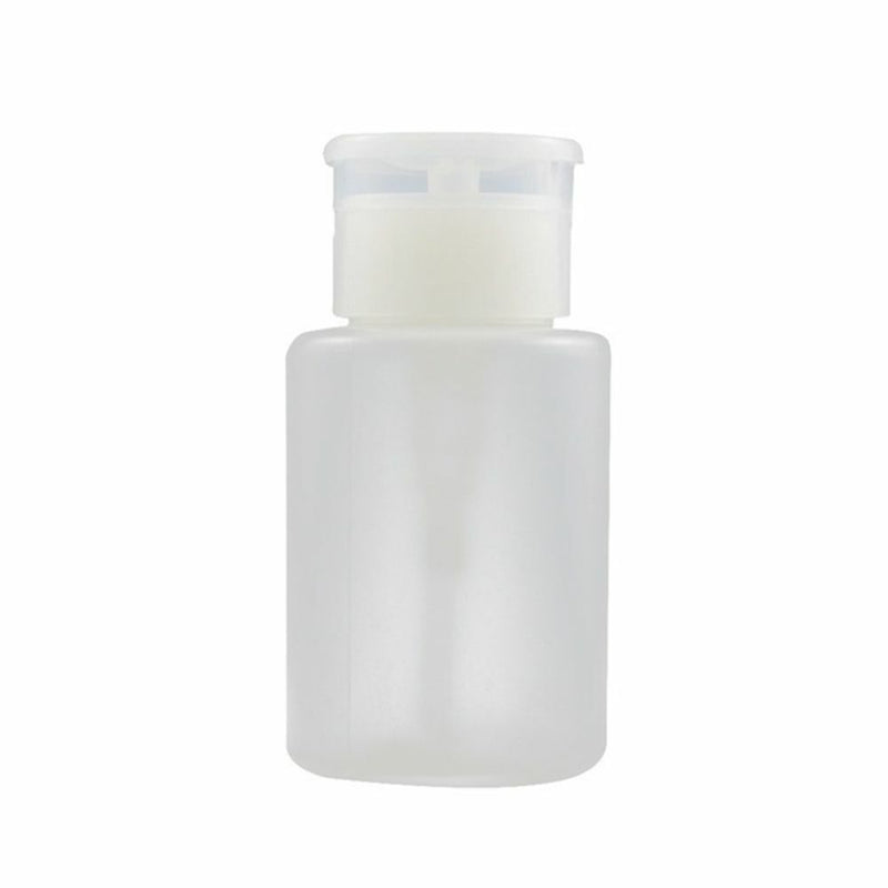 Dispenser Nail Polish Storage liquid container Push Down Pump Empty Bottle