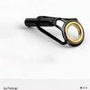 Stainless Steel Fishing Top Rod Guide Ring Fishing Pole Repair Kit (1.7mm) Newly