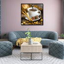 Pouring Coffee DIY Diamond Painting Full Round Drill Home Decoration 12x12