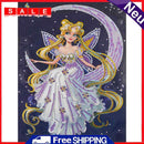 Diamond Painting Moon Fairy Partial Drill Rhinestone Mosaic Art Picture Kits