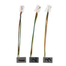 RJ9 4P4C Male to 3.5mm Female Headset Audio Converter Adapter Cable Wire