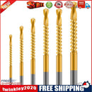 6pcs 3-8mm Drill Bits Straight Shank HSS Wood Punching Twist Drill Bits