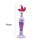 Vase Diamond Painting Point Drill Pen DIY Craft (Purple Dolphin w/ Drill)